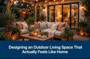 Designing an Outdoor Living Space That Actually Feels Like Home