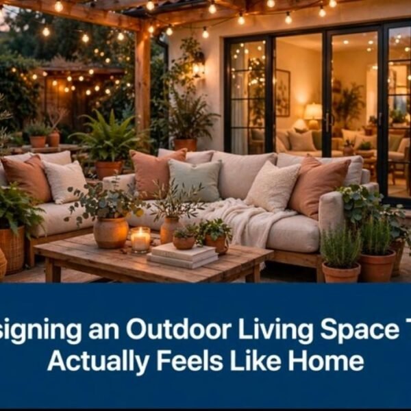 Designing an Outdoor Living Space That Actually Feels Like Home