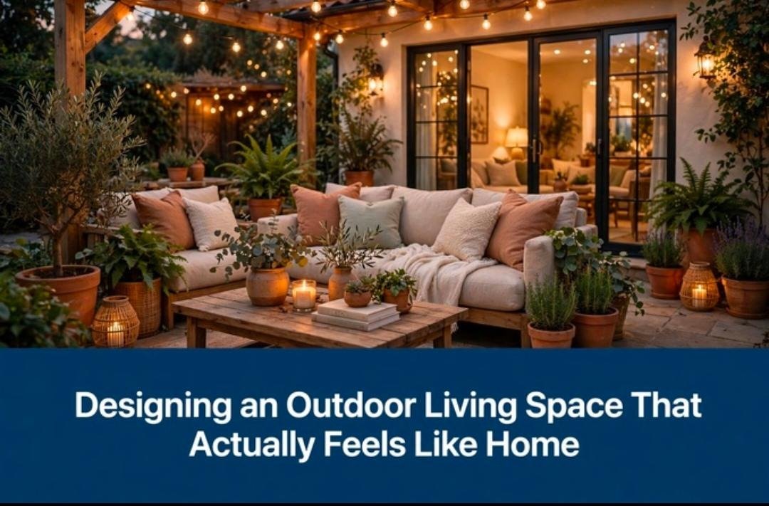 Designing an Outdoor Living Space That Actually Feels Like Home